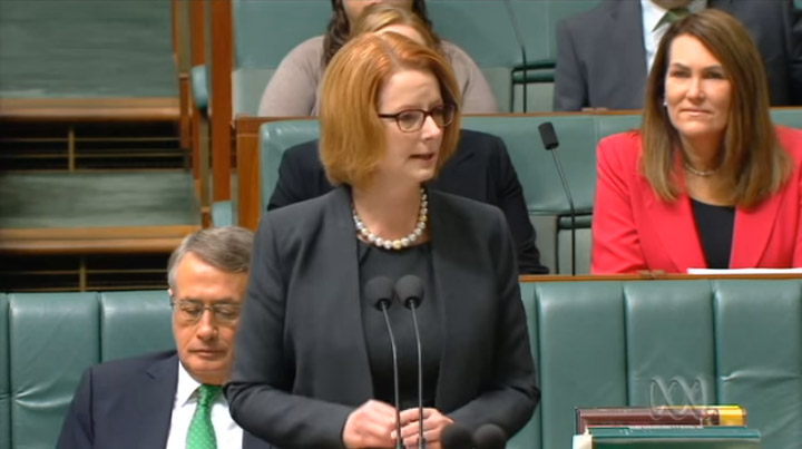 PM Gillard announcing NDIS